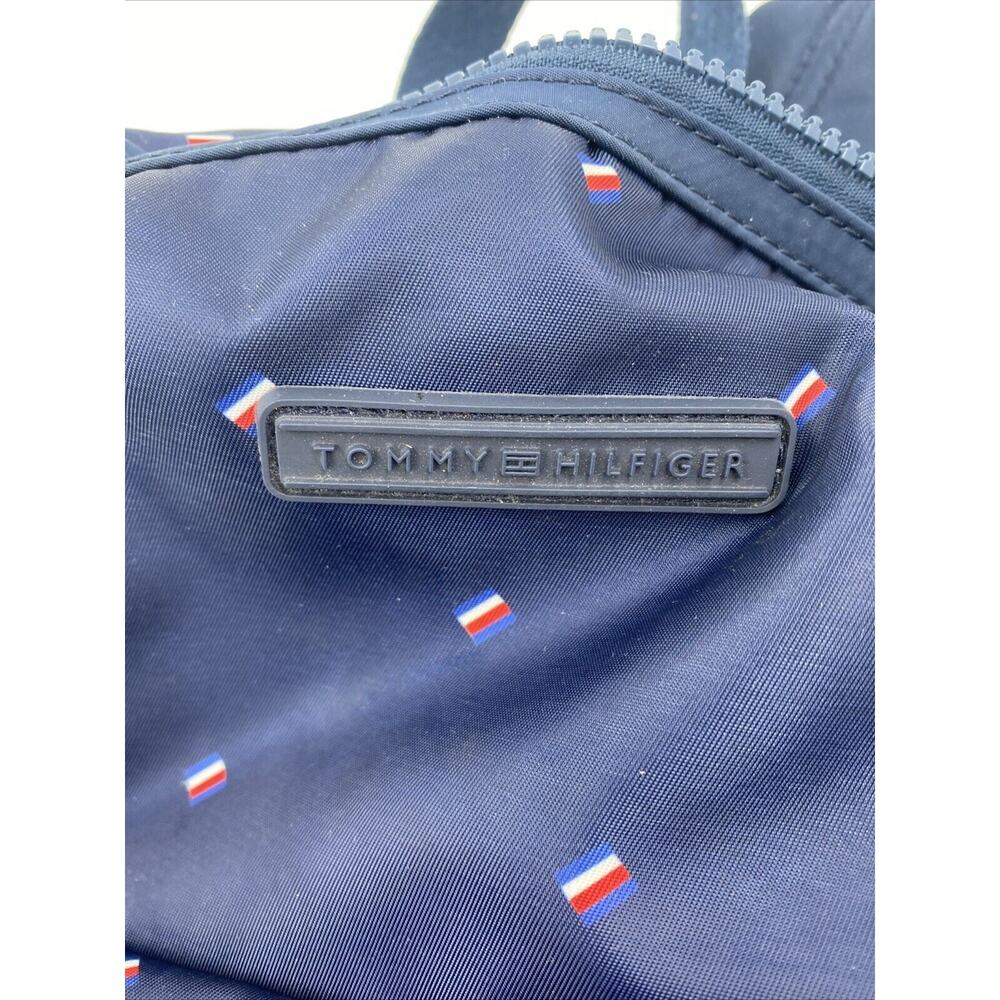 TOMMY HILFIGER | Women's Backpack - Blue w/ Multiple Logos Small - Picture 11 of 11